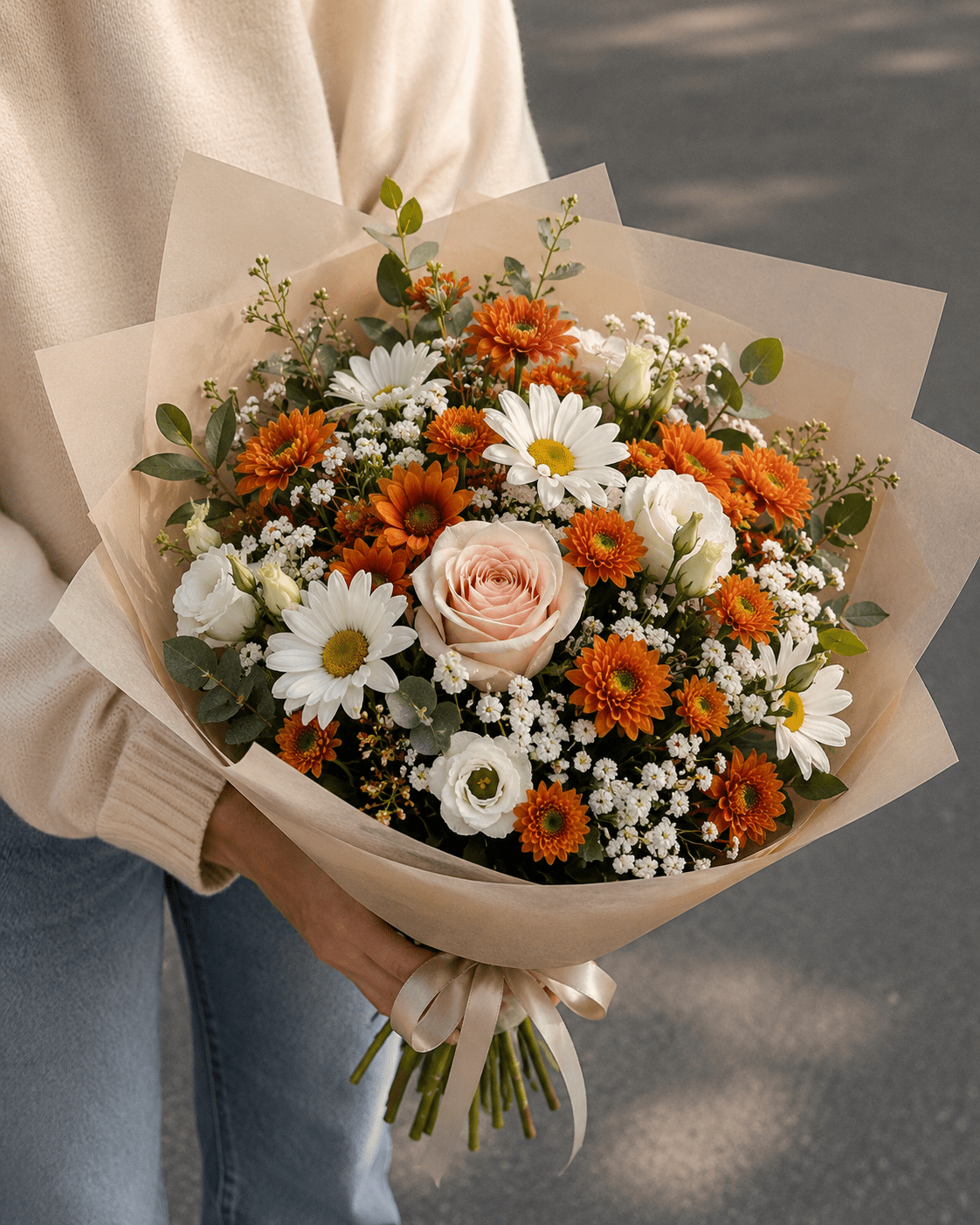 Bouquet Soléane - Livraison de fleurs à Lausanne - Florgan