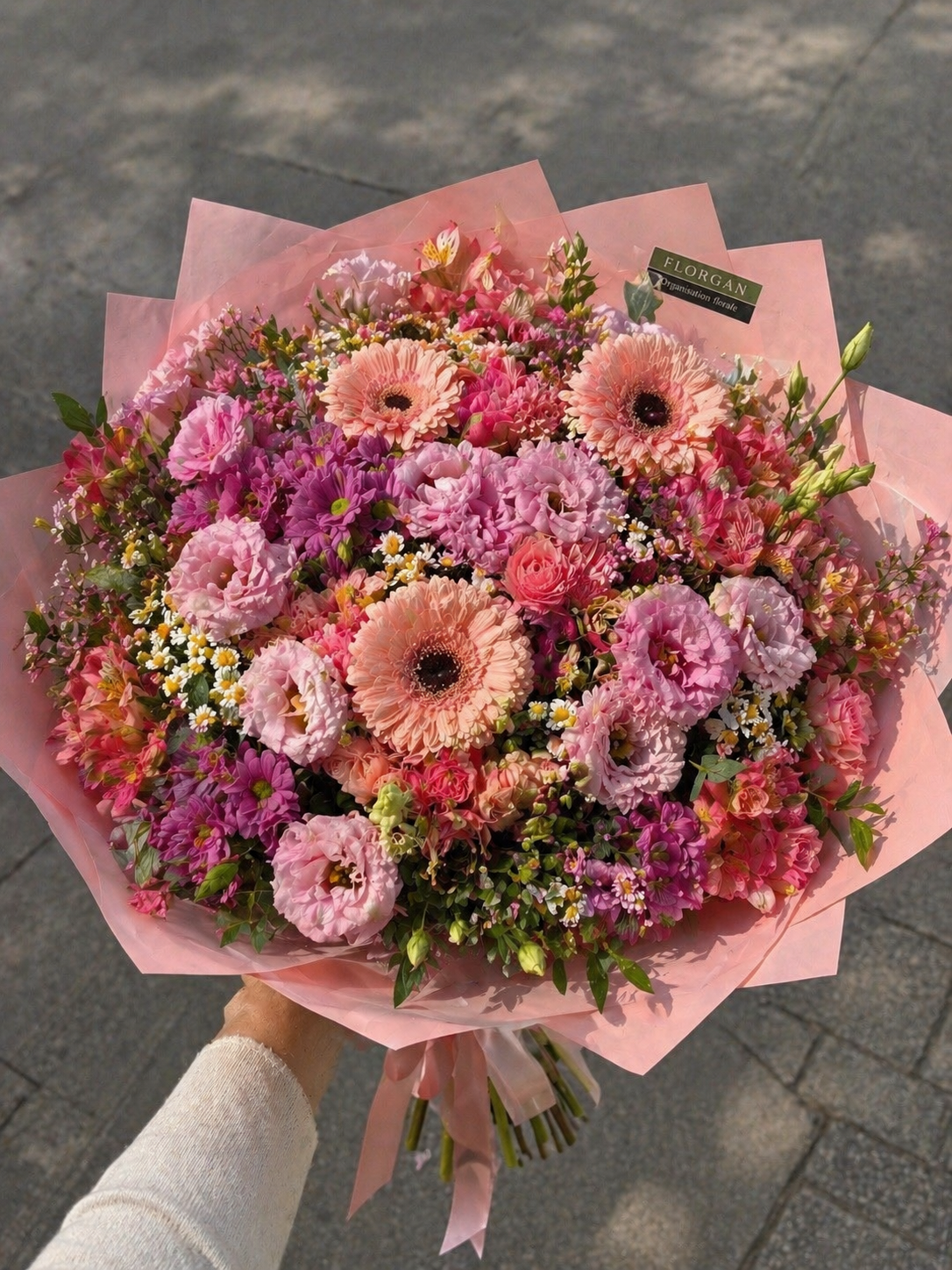 Bouquet Tendre Harmonie - Livraison de fleurs à Lausanne - Florgan