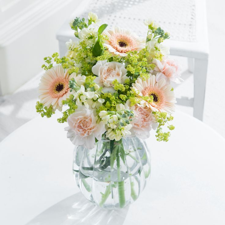 Clarté pastel - Livraison de fleurs à Lausanne - Florgan