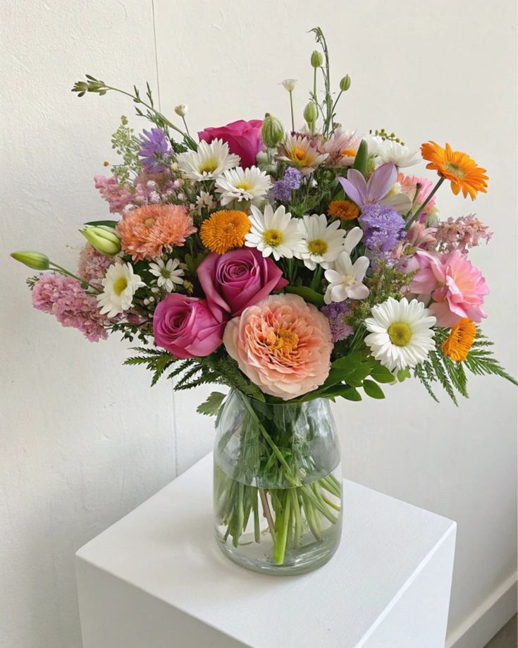 Harmonie colorée - Livraison de fleurs à Lausanne - Florgan