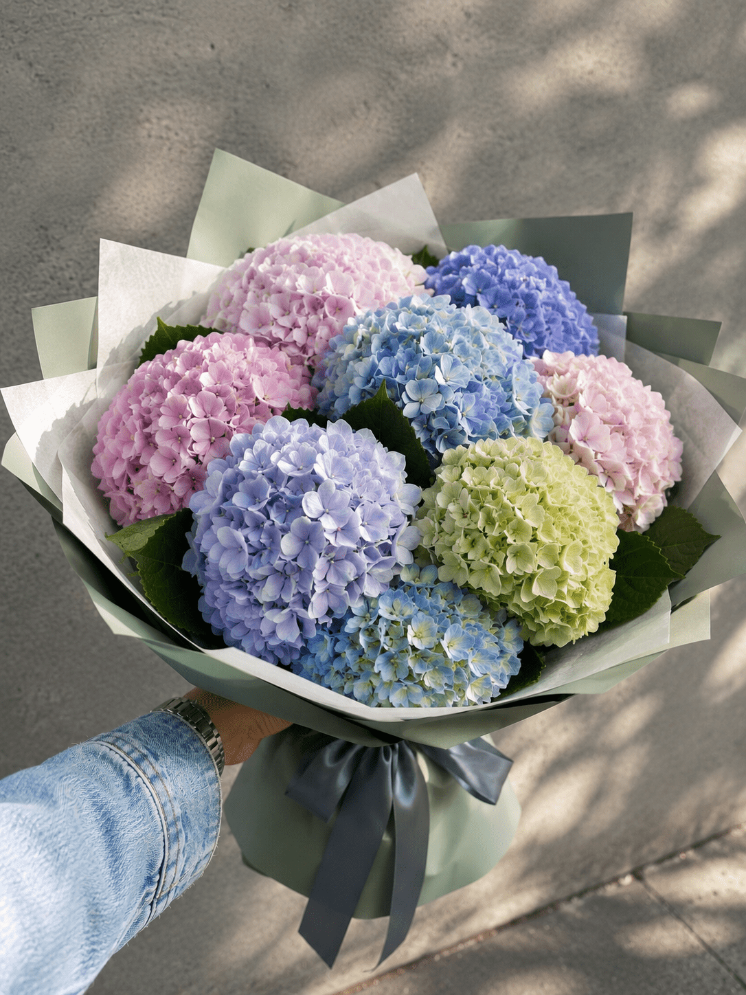 Bouquet Azuréa - Livraison de fleurs à Lausanne - Florgan