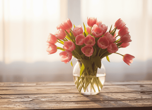 Bouquet de tulipes roses - Livraison de fleurs à Lausanne - Florgan