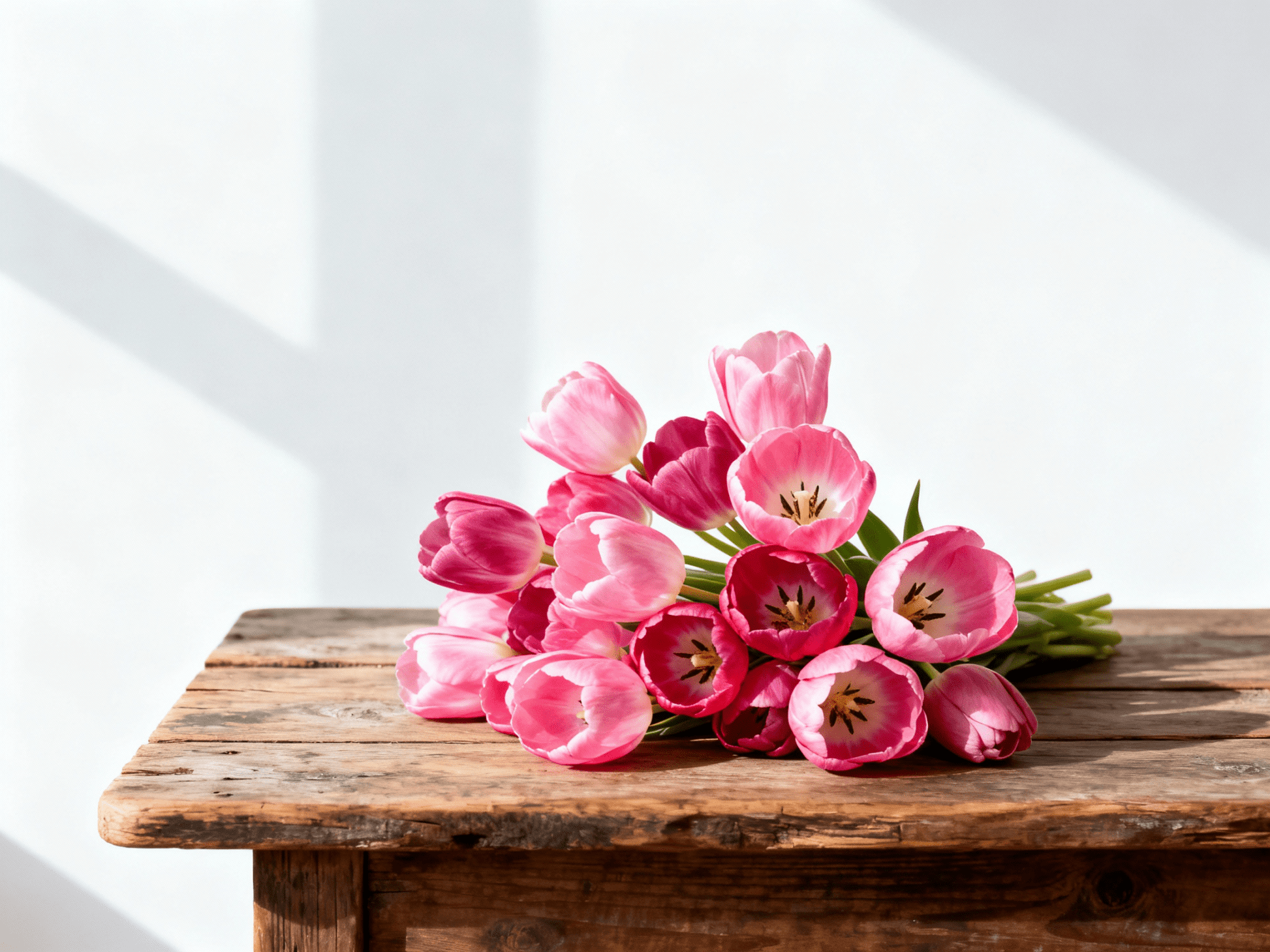 Bouquet de tulipes roses - Livraison de fleurs à Lausanne - Florgan