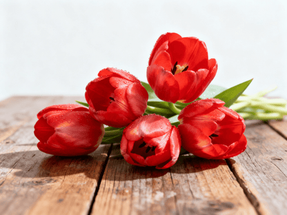 Bouquet de tulipes rouges - Livraison de fleurs à Lausanne - Florgan