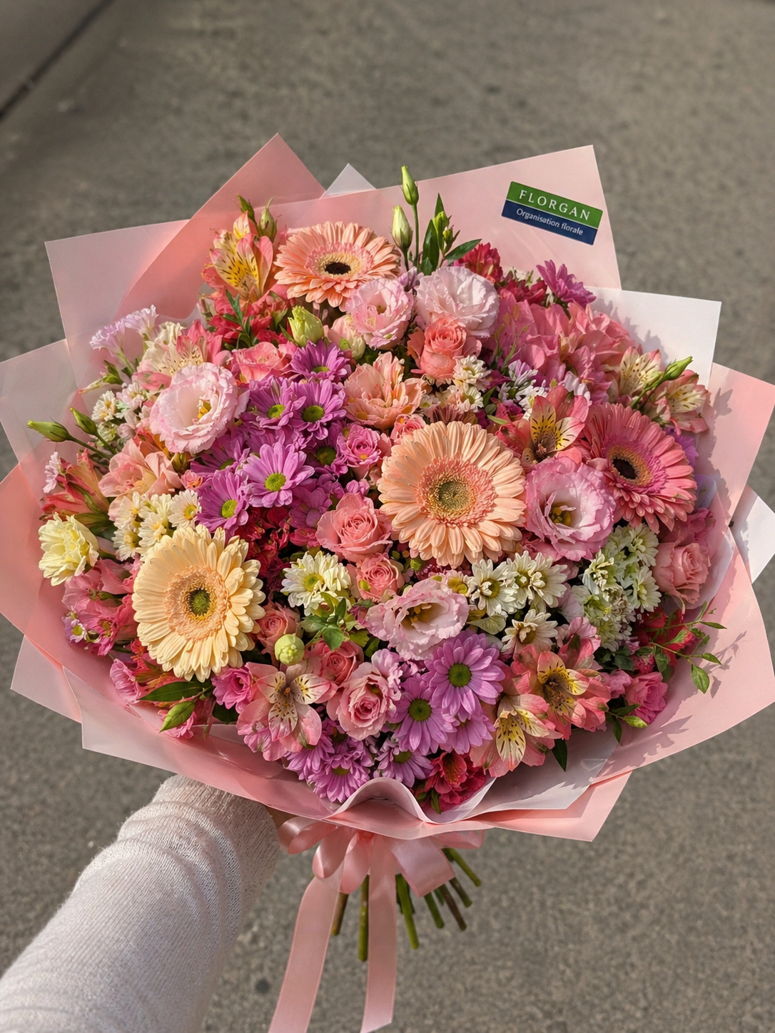 Bouquet Douceur Printanière - Livraison de fleurs à Lausanne - Florgan