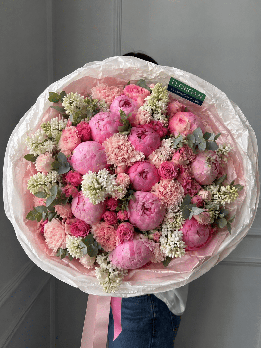 Bouquet Pivoine Prestige - Livraison de fleurs à Lausanne - Florgan